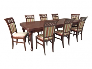 stoły-[ Zestaw Nr 1 - Stół DĄB - Krzesło K5 ]